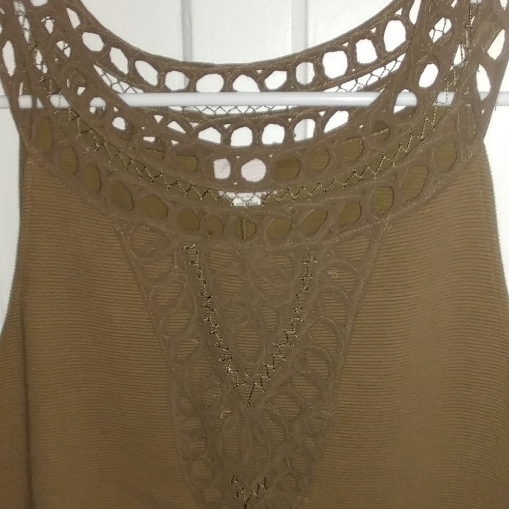 NWT anthropologie Postage Stamp Ribbed top
